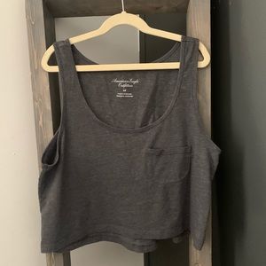 American eagle crop tank